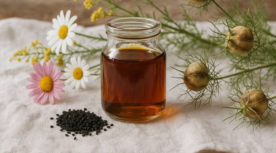 خرید روغن سیاه دانه اصل با خواص ضدالتهابی و آنتی‌اکسیدانی قوی