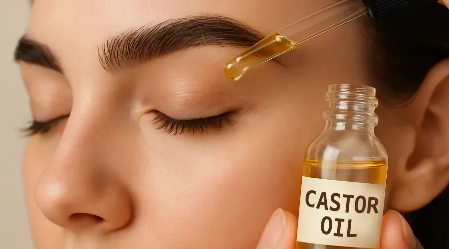 روغن کرچک برای رشد سریع مژه ها