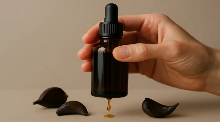 فواید روغن سیر سیاه برای شادابی و مرطوب‌کنندگی پوست